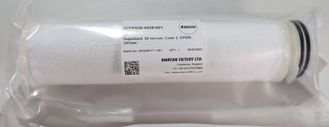 z* SALE: 07PP020-09EA01, Supagard, 20-micron, code 2, 10-inch 247mm