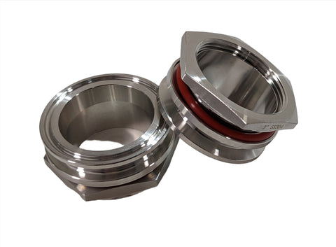 Sale: Adapter: 2" TC - 2" Bulkhead