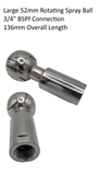 Sale: 3/4" BSPf Rotating Sprayball (52mm Ball)
