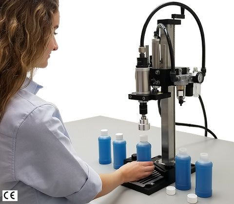 CA06 Cap tightener - Pneumatic Bench-top