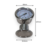 SPUNDING VALVE: Tri Clamp - 1.5"