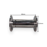 SPOOL PIPE: Tri Clamp - 1" (Length: 80mm)