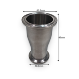 ADAPTER: Tri Clamp Reducer - 1.5" / 2" (Cone or Short)