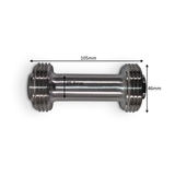PIPE: RJT Male/Male - 1/1.5" (Length: 104mm)