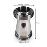 ADAPTER: Tri Clamp (2") / RJT 1.5"