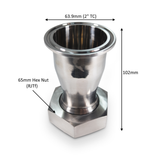ADAPTER: Tri Clamp (2") / RJT 1.5"