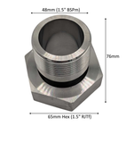 ADAPTER: RJTf (1.0-1.5") - BSPm (1.0-1.50")