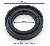 GASKET: Tri Clamp - 0.75/ 1/ 1.5/ 2/ 2.5/ 3-inch