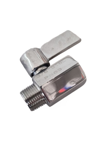 VALVE  Mini Ball Valve: 1/4" & 3/8" BSP